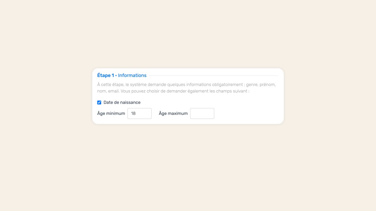 Listes d’attente : restriction par âge