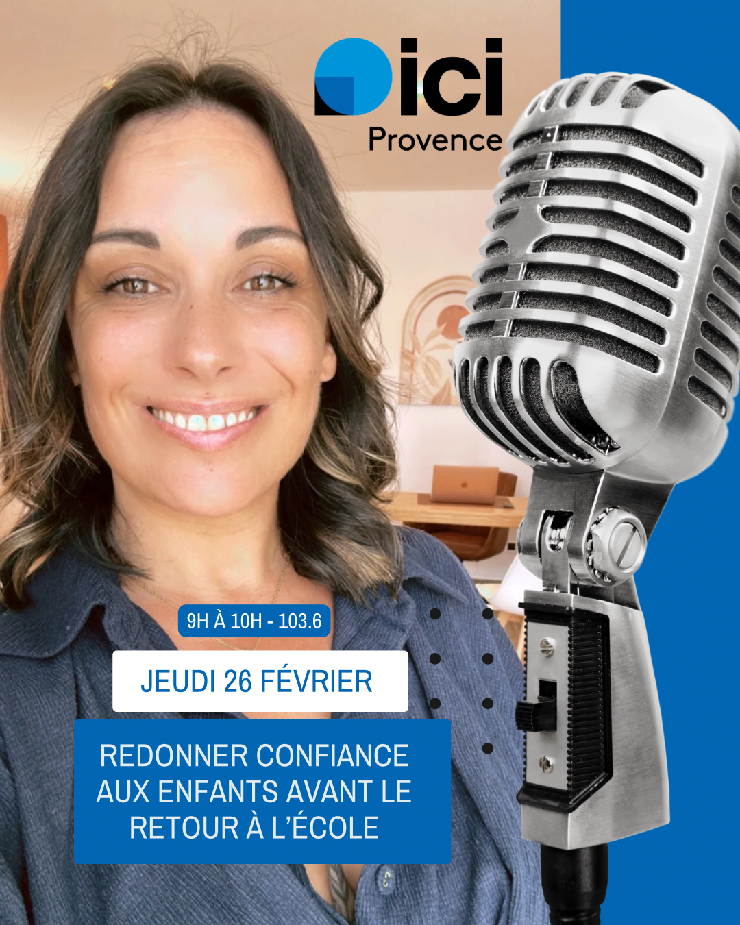 La confiance des enfants au micro d’Ici Provence 🎙️