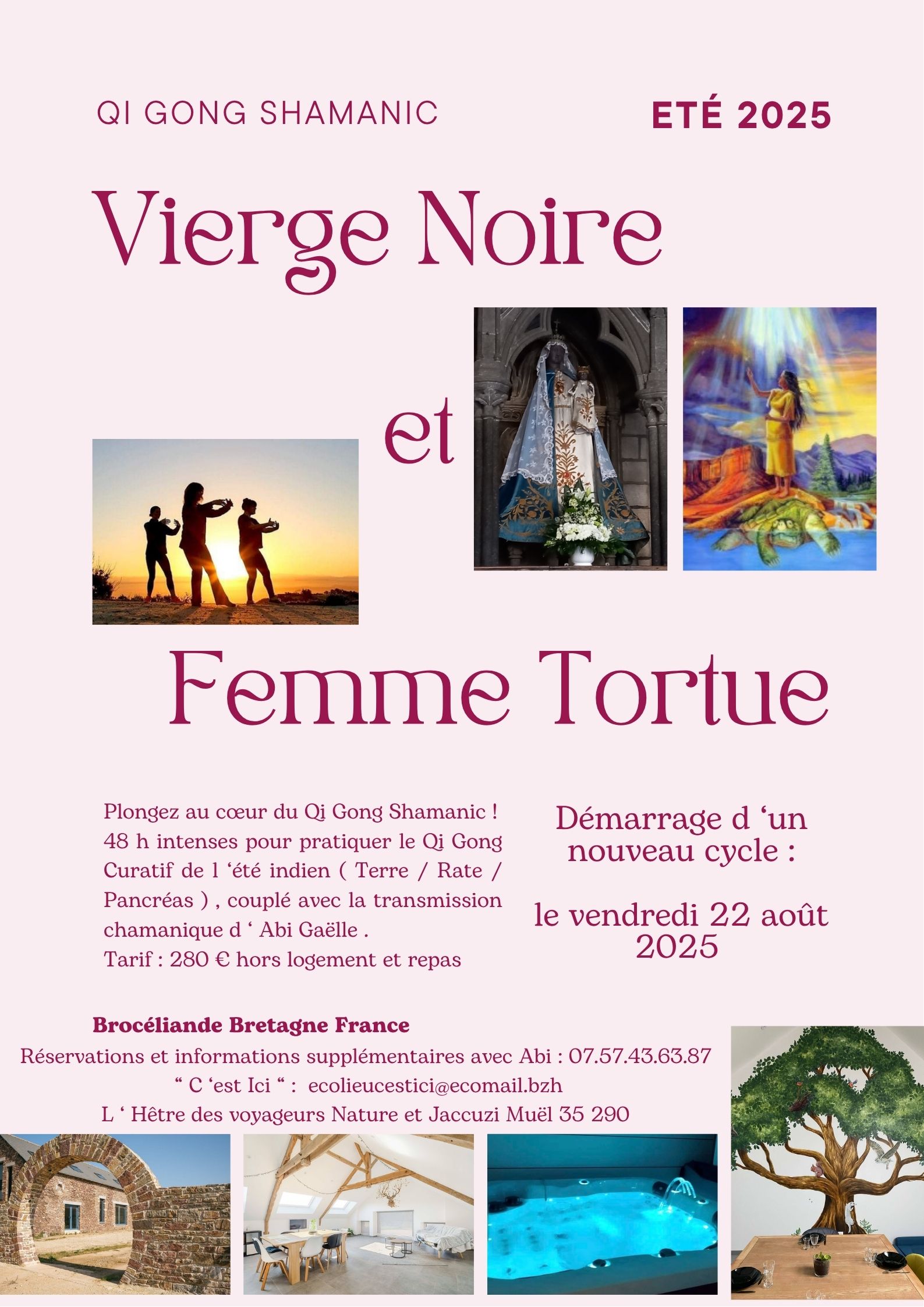 Soin et alchimie de la Vierge Noire et de la Femme Tortue