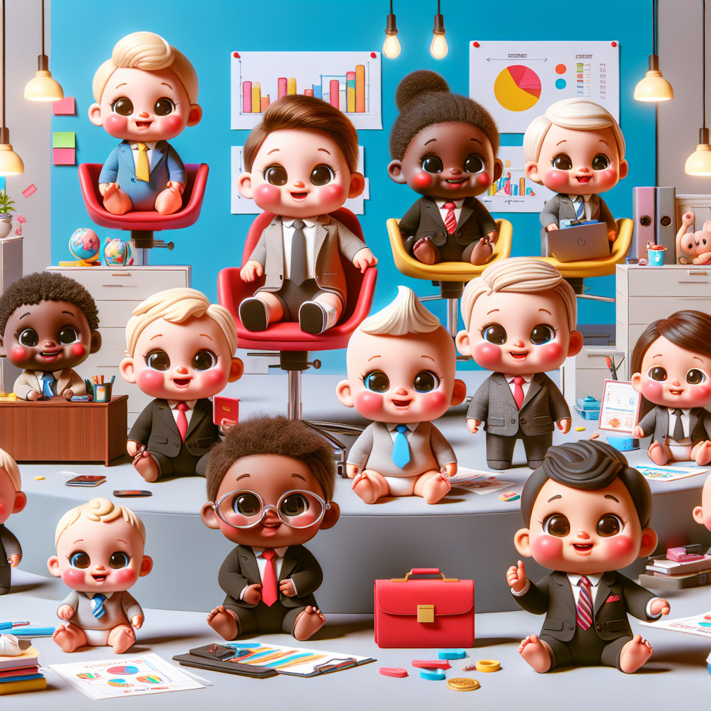 Les bébés de l’entreprise