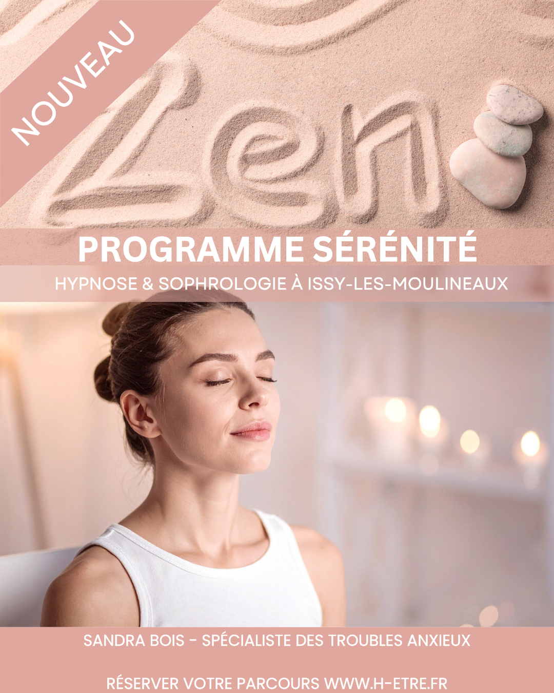 🌿 Nouveau : Parcours Sérénité à Issy-les-Moulineaux (proche Paris 15)