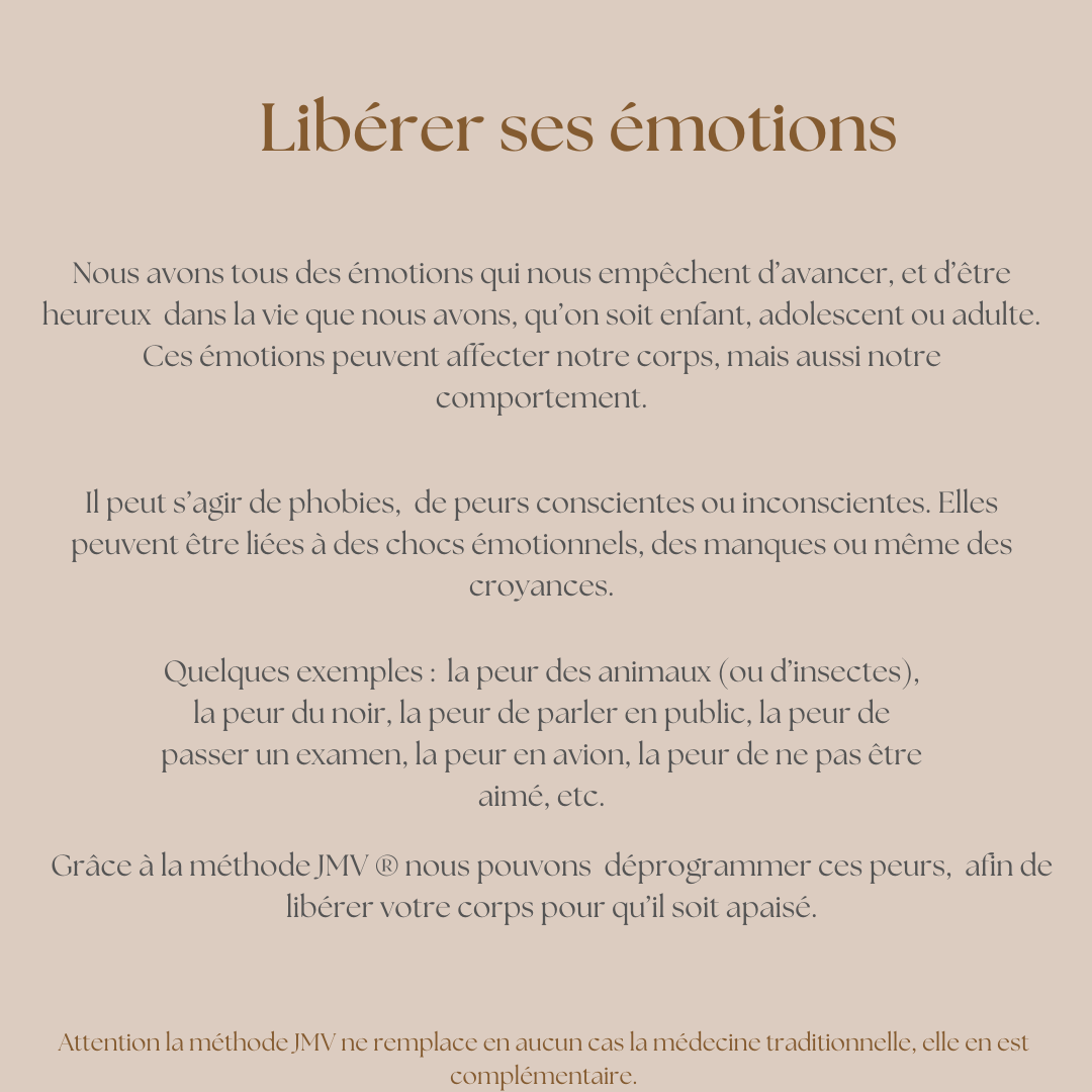 Libérer ses émotions