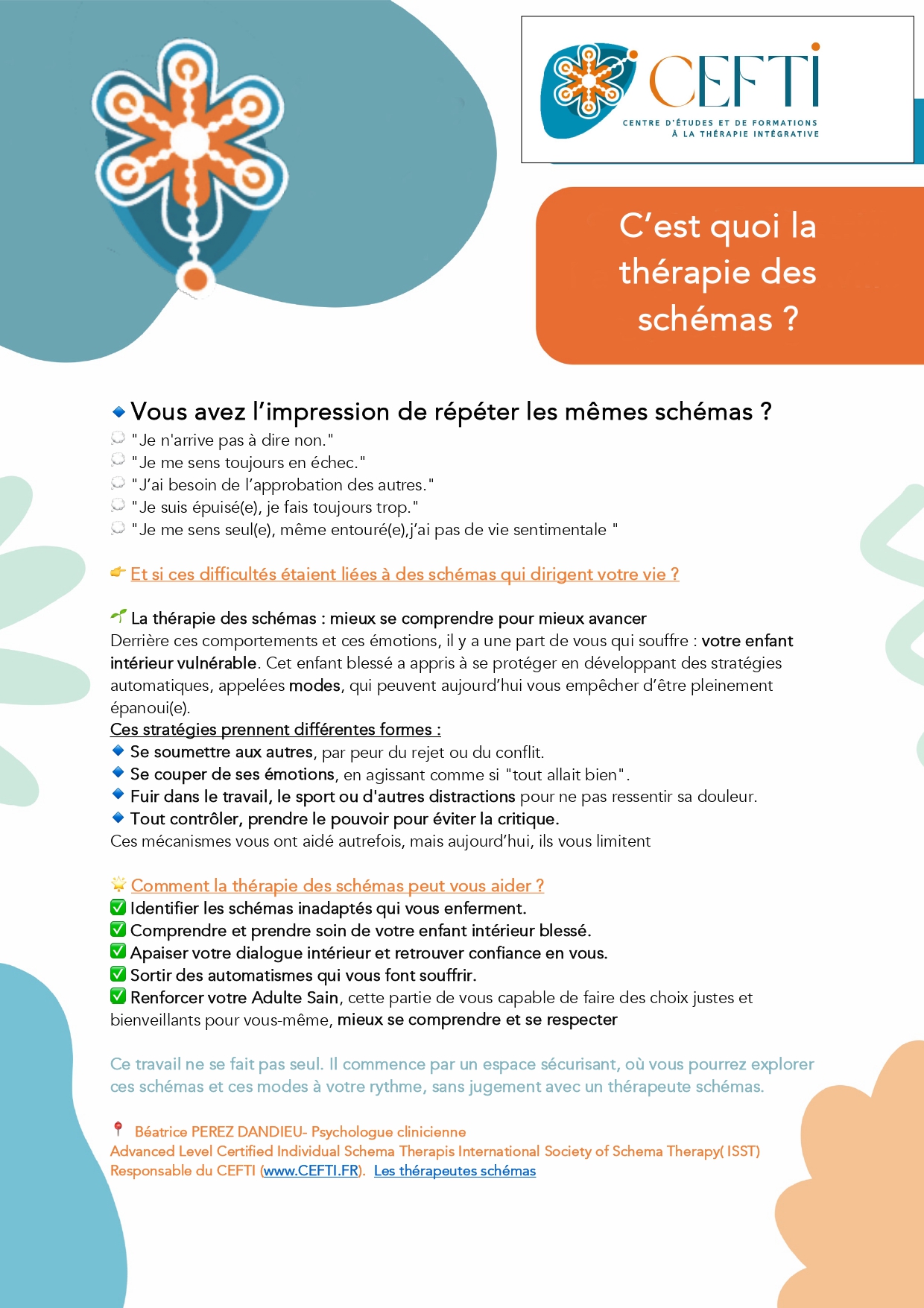 Mes différentes formations