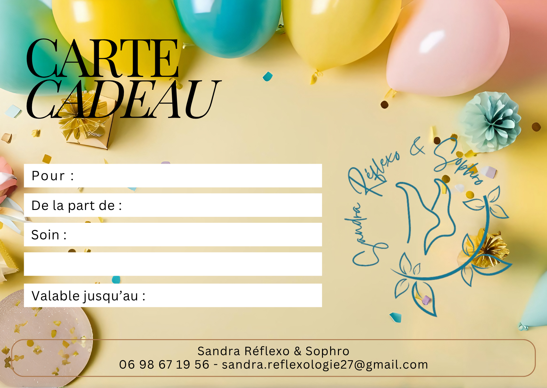 🎁 Bonne nouvelle ! Les cartes cadeaux sont enfin disponibles ! 🥳