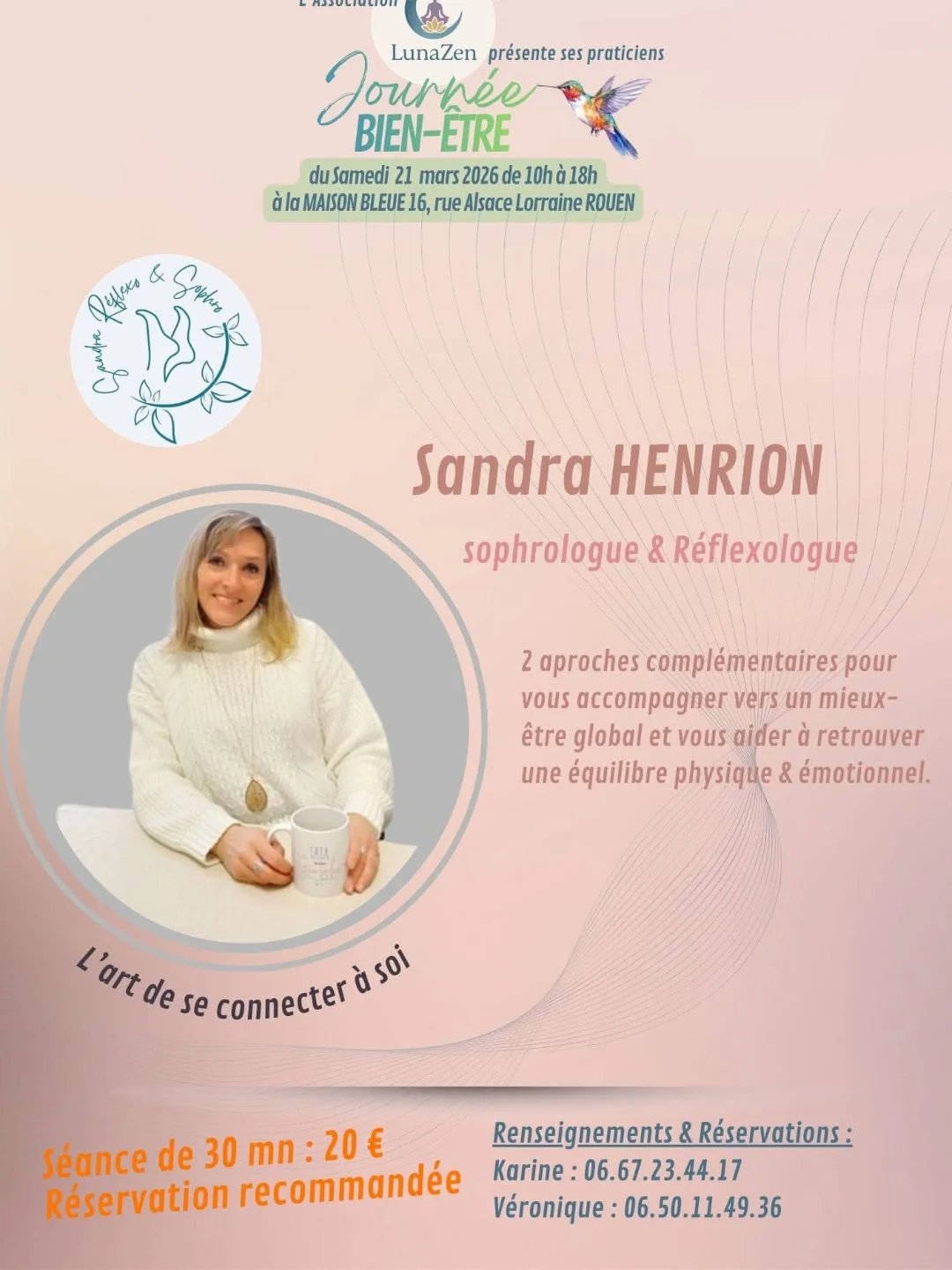 Journée Bien-Être le samedi 21 mars 2026 à Rouen ✨