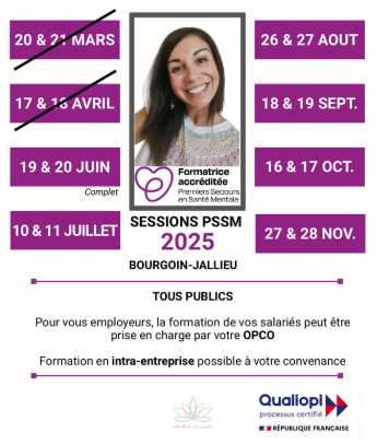 DEVENEZ SECOURISTES EN SANTE MENTALE!