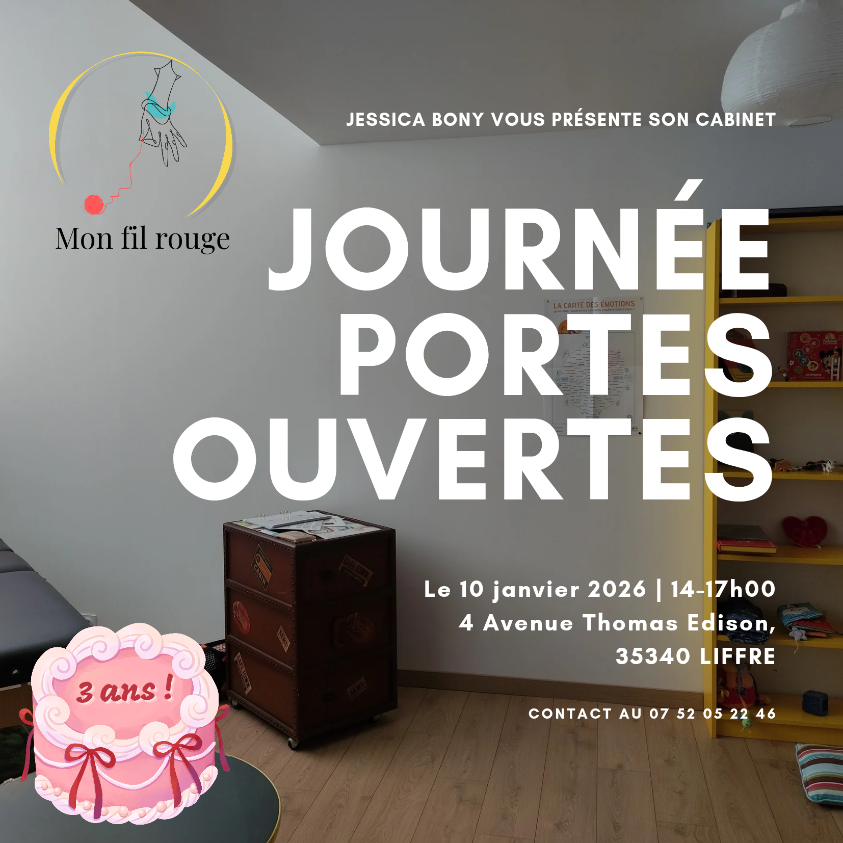 Portes ouvertes à l'occasion des 3ans