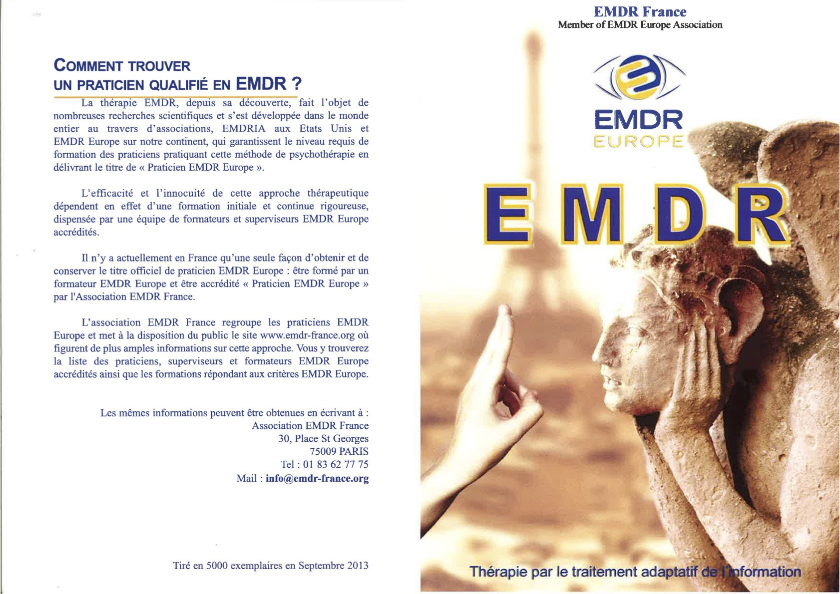 Brochure EMDR 1/2