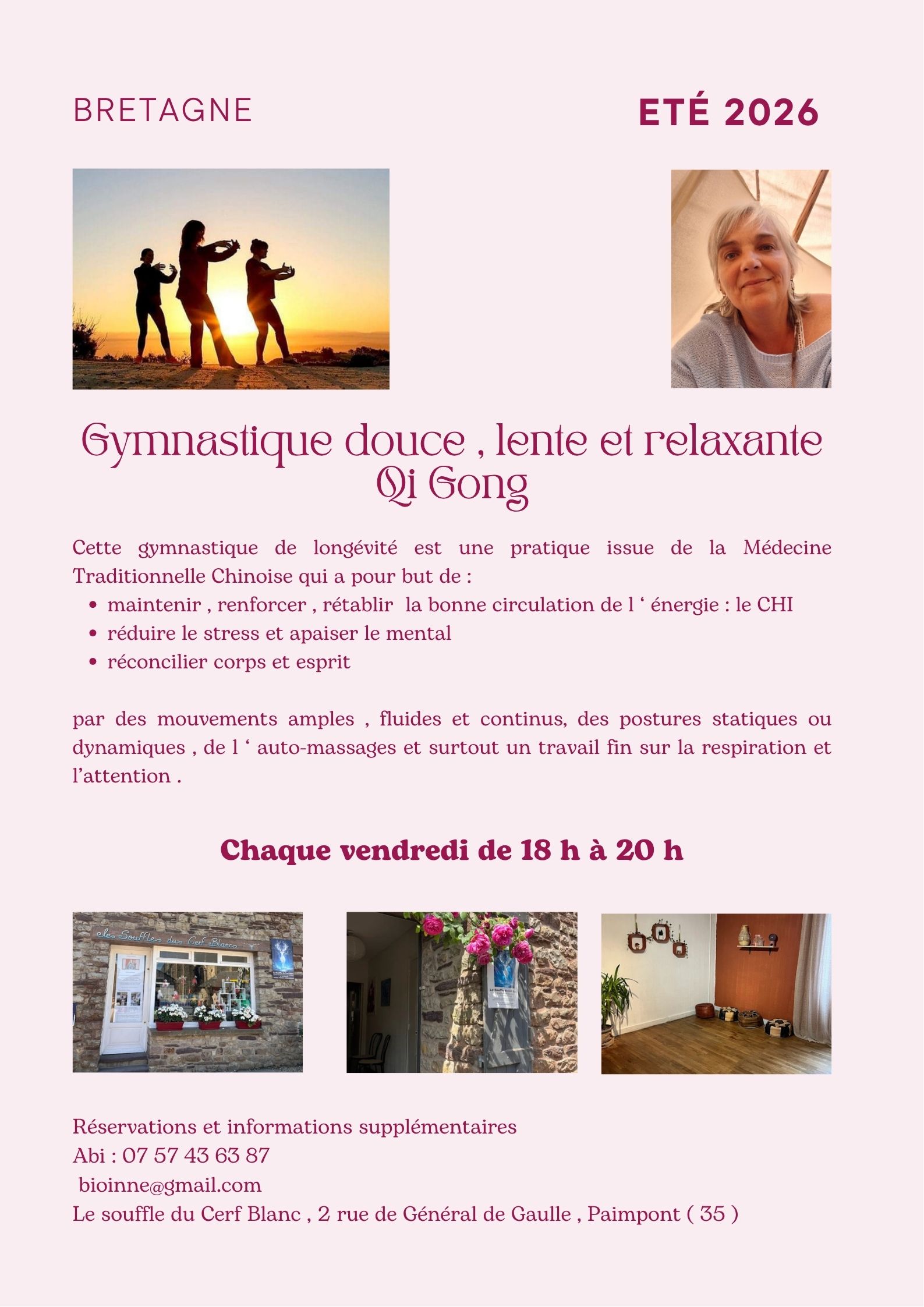 Gymnastique douce , lente et relaxante / Qi Gong à Paimpont ( 35 )