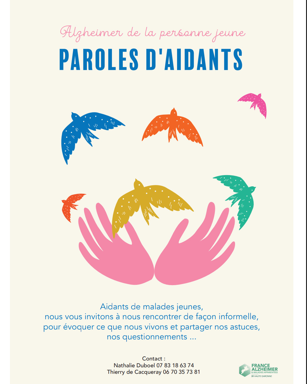 Alzheimer de la personne jeune : Paroles d'aidants