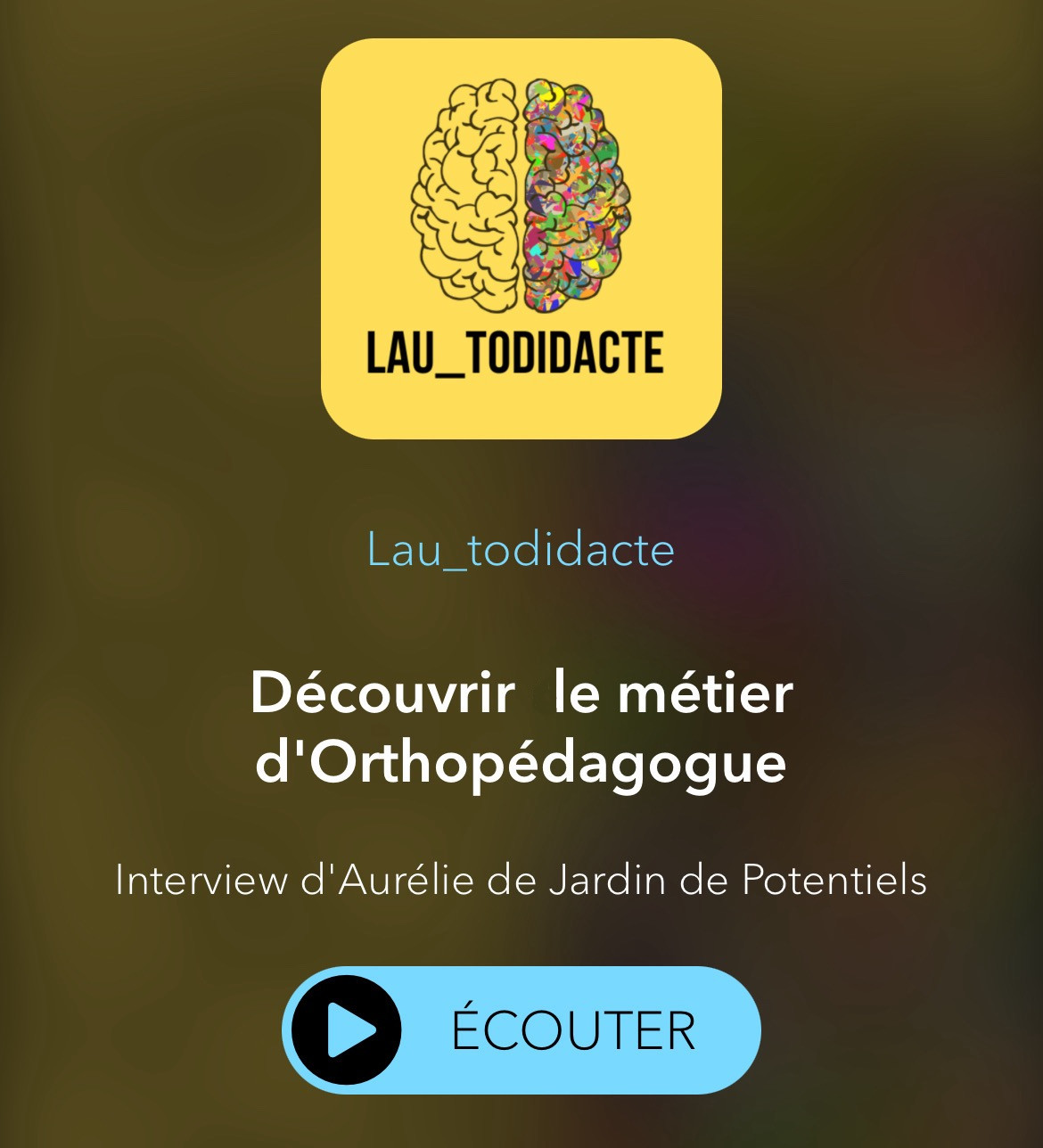 "Découvrir le métier d’orthopédagogue"