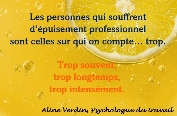 Qui souffre d'épuisement professionnel ?