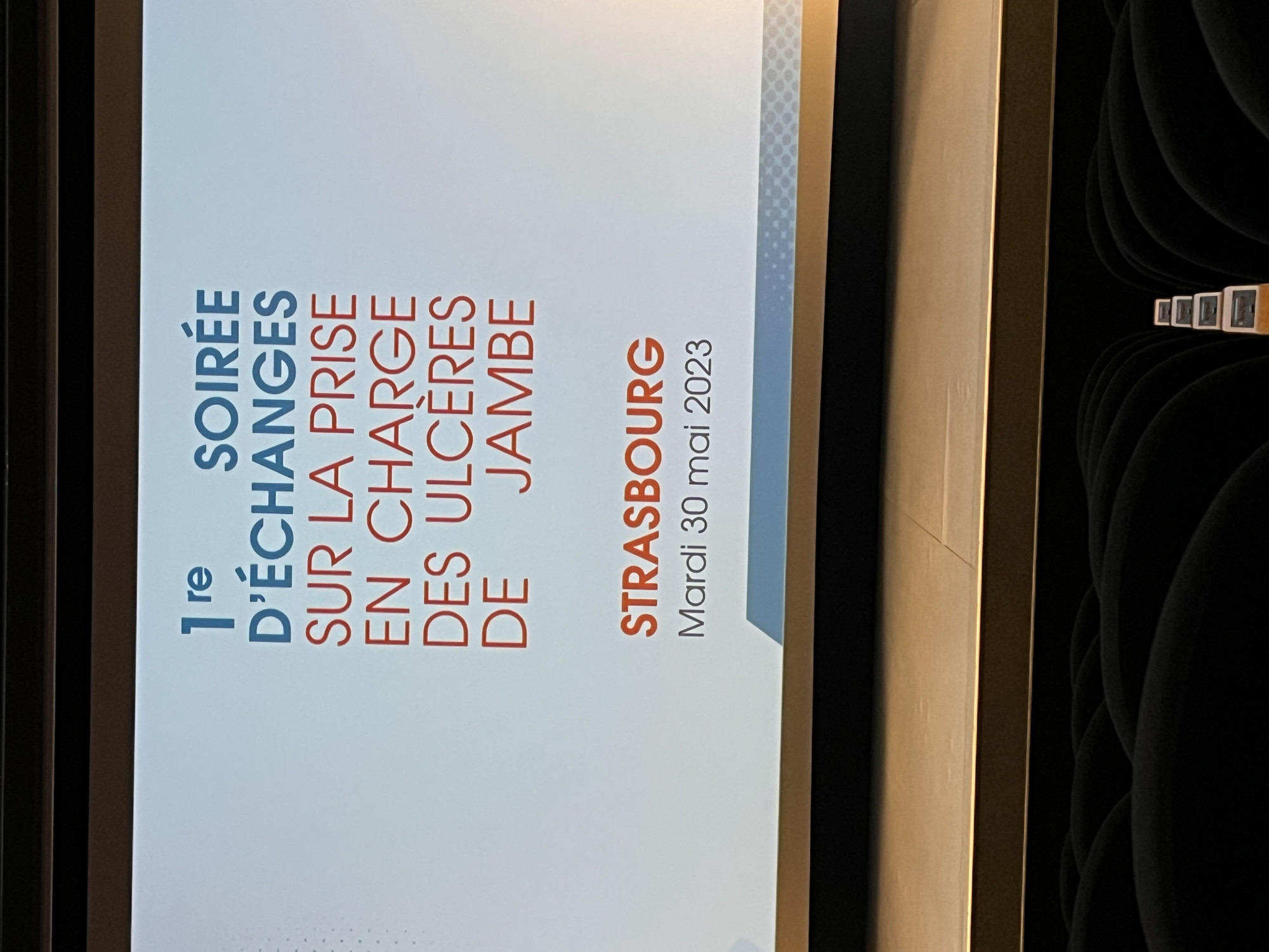 Soirée de formation sur les ulcères de jambes